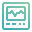 Cardiogram Electrodiogram Hospital Icon