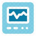 Cardiogram Electrodiogram Hospital Icon