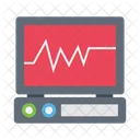 Pulses Monitor Medical Icon