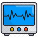 Cardiogram machine  Icon