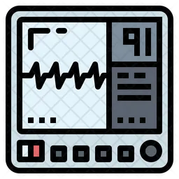 Cardiogram Monitor  Icon