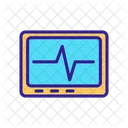 Cardiogram Monitoring  Icon