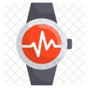 Cardiogram watch  Icon