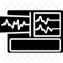 ECG Cardiograma Cardiografo Icono