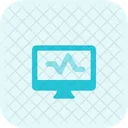 Cardiograma Pulso Cardiaco Frequencia Cardiaca Ícone