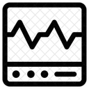 Cardiogramme Icône