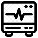 Cardiogramme Cardiologie Battement Cardiaque Icône
