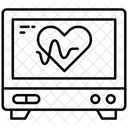 Cardiogramme  Icône