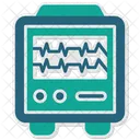 Cardiogramme Chirurgie Plastique Ecg Icône