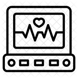 Cardiogramme  Icône