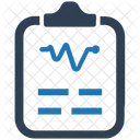 Cardiogramme Diagnostic Sante Icône