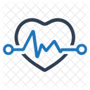Cardiogramme Electrocardiogramme Coeur Icône