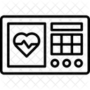 Cardiogramme  Icône