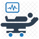Cardiogramme Hopital Lit Icône