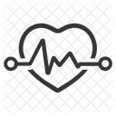 Cardiogramme Electrocardiogramme Coeur Icône