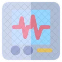 Cardiogramme Medical Soins De Sante Icône