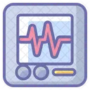 Cardiogramme Medical Soins De Sante Icône