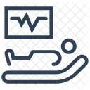 Cardiogramme Hopital Lit Icône