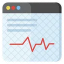 Cardiogramme  Icône