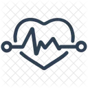 Cardiogramme Electrocardiogramme Coeur Icône