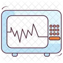 Cardiogramme de fréquence cardiaque  Icon