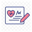 Cardiologist prescription  Icon