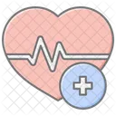 Cardiology Heart Health Icon
