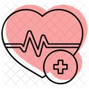 Cardiology Heart Health Icon