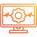 Cardiology Monitor Gear Icon