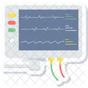 Medical Monitor Health Icon
