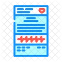 Cardiology Report Accessories Icon