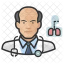 Cardiopulmonologist Asian Male Cardiopulmonologist Asian Icon