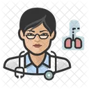 Cardiopulmonologist  Icon