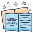Fathers Day Cards Greeting Cards Wish Cards Icon