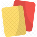 Football Cards Foul Referee Icon