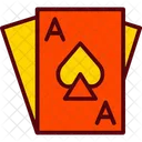 Cards Gambling Playing Icon