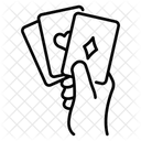 Poker Game Hand Icon