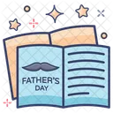 Fathers Day Cards Greeting Cards Wish Cards Icon