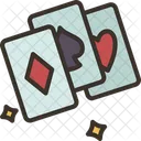 Cards Trick Juggle Icon