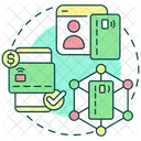 Cards processing  Icon