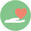 Care Hand Donation Icon