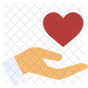 Care Love Hand Icon