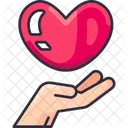 Care Hand Affection Icon