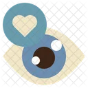 Care Hearth Eye Icon