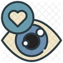 Care Hearth Eye Icon