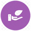 Care Hand Growth Icon
