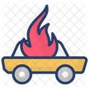 Care Fire Care Burning Accident Icon