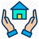 Take Care Of House Care Of House Hands Icon