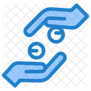 Care Faith Hands Icon