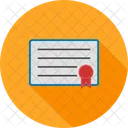 Career Certificate Degree Icon